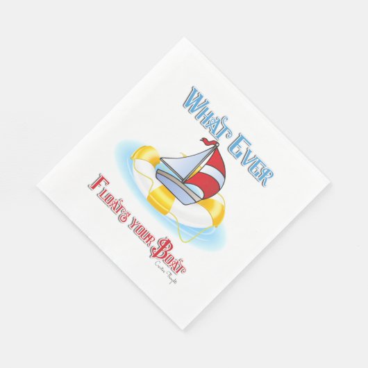 Wat je ook drijft servetten (Hoek)