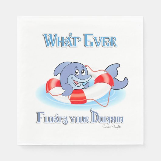 Wat je ook drijft? servetten (Voorkant)