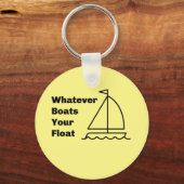 Wat je ook drijft sleutelhanger (Voorkant)