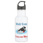 Wat je ook drijft? waterfles  (Voorkant)