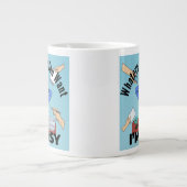 Wat je ook wilt, ik heb het druk grote koffiekop (Voorkant)