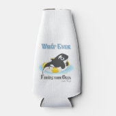 Wat je Orca-walvis ook drijft Flesjeskoeler (Voorkant)