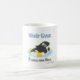 Wat je Orca-walvis ook drijft Koffiemok