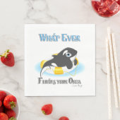 Wat je Orca-walvis ook drijft Servetten (Insitu)