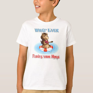 Wat je paard ook drijft t-shirt