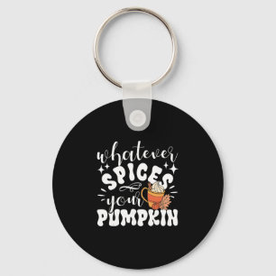Wat je pompoen ook kruidt Herfst E Thanksgiving Sleutelhanger
