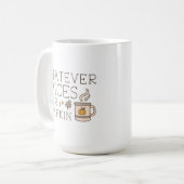 Wat je pompoen ook zijn koffiemok (Voorkant links)