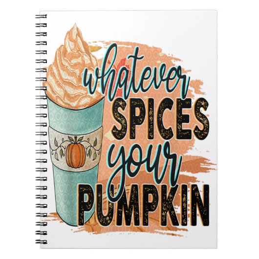 Wat je pompoenherfst Halloween dan ook? Notitieboek (Voorkant)