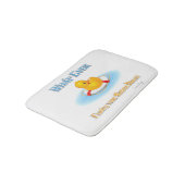 Wat je Rubber Duckie ook drijft Badmat (Gekanteld)
