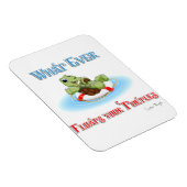 Wat je schildpadden ook drijft magneet (Rechterzijde)