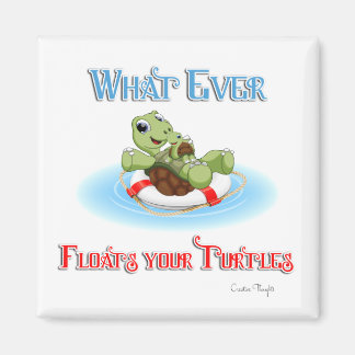 Wat je schildpadden ook drijft magneet