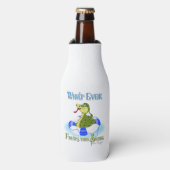 Wat je slang ook drijft flesjeskoeler (Fles Voorkant)
