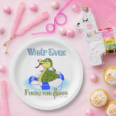 Wat je slang ook drijft papieren bordje (Feest)