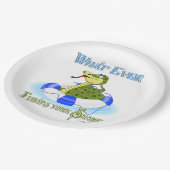 Wat je slang ook drijft papieren bordje (Gekanteld)