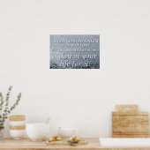 Wat je vandaag doet poster (Keuken)
