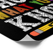 Wat je weet Grappig examen testen dag studenten on Poster (Hoek)