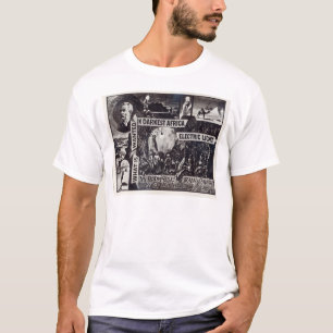 Wat je wilt in het donkerste Afrika is elektrisch T-shirt