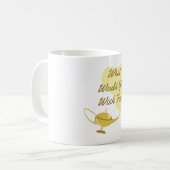 Wat je wilt koffiemok (Voorkant links)