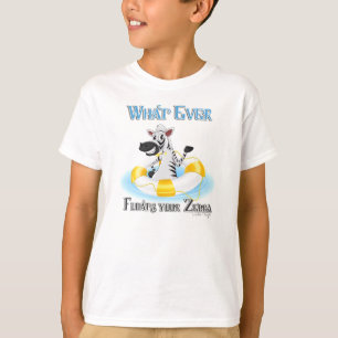 Wat je Zebra ook drijft T-shirt