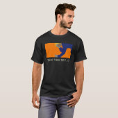 Wat je zegt!! t-shirt (Voorkant volledig)