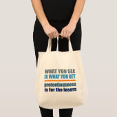 Wat je ziet is wat je krijgt tas (Voorkant (product))
