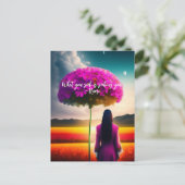 Wat je zoekt in Dreamweaver Rumi Quote Briefkaart (Staand voorkant)