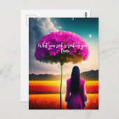 Wat je zoekt in Dreamweaver Rumi Quote Briefkaart (Voorkant / Achterkant)