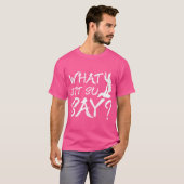 Wat Jit Su Say Grappige Jiu Jitsu T-shirt (Voorkant volledig)