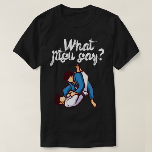 Wat jitsu zegt 4 t-shirt (Design voorkant)