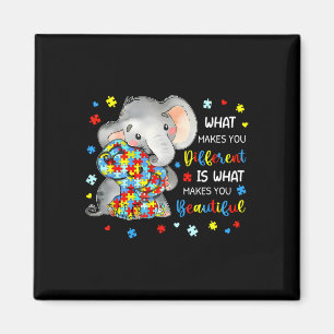Wat Jou Anders Maakt Mooie Olifant Autisme Magneet