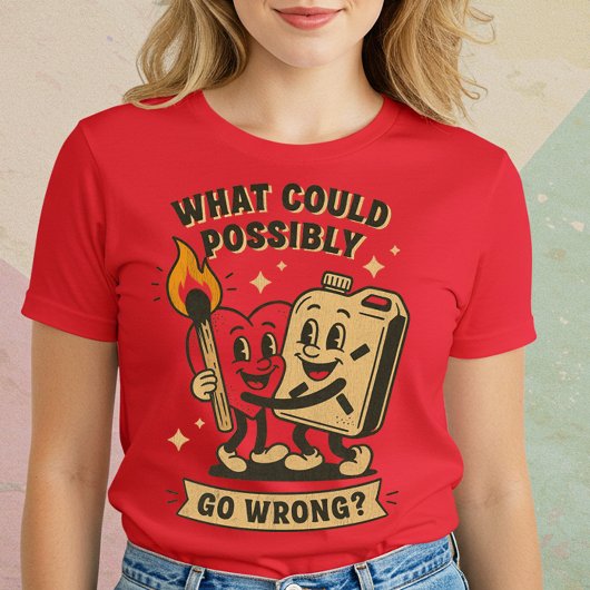 Wat kan er misgaan? t-shirt