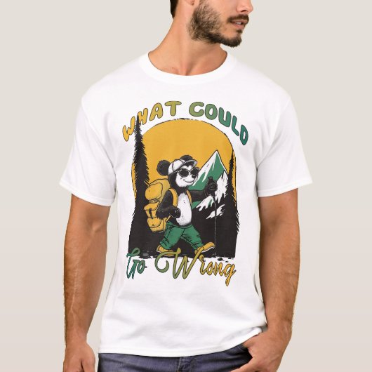 Wat kan er verkeerd gaan? t-shirt (Voorkant)
