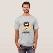 Wat kan het me schelen: een sarcastisch T-shirt (Voorkant volledig)