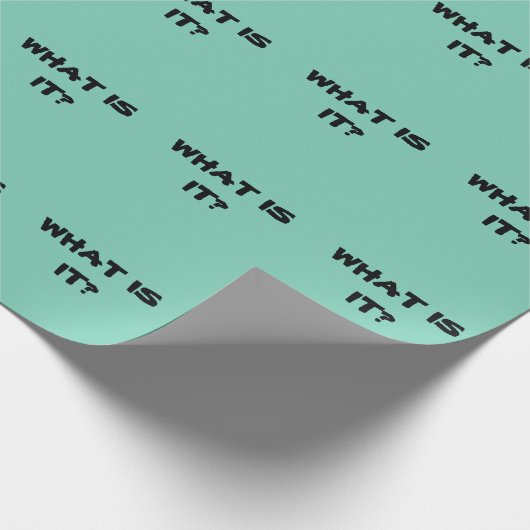 Wat kan het zijn? cadeaupapier (Hoek)