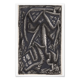 Wat kan hij van het hart weten? foto afdruk