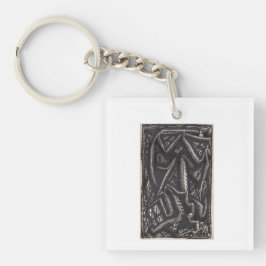 Wat kan hij weten... van het hart? sleutelhanger