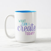 "Wat kan ik vandaag Creëer?" Kunstmatige Mok (Links)