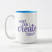 "Wat kan ik vandaag Creëer?" Kunstmatige Mok (Links)