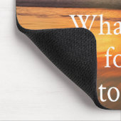 Wat kan ik voor God doen? Muismat (Hoek)