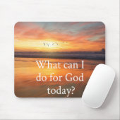 Wat kan ik voor God doen? Muismat (Met muis)