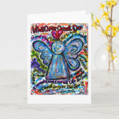 Wat kanker niet kan aangepaste Art-Wenskaarten uit Kaart (Gele Bloem)