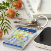 Wat Kanker niet kan de Sleutelhanger van de Verwer (Voorkant Rechts)