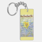 Wat Kanker niet kan de Sleutelhangers van de Verwe (Voorkant Links)