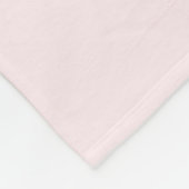 Wat kanker niet kan doen, aangepaste engels chemo fleece deken (Hoek)