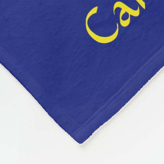 Wat kanker niet kan doen, aangepaste engels chemo fleece deken (Hoek)