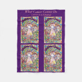 Wat kanker niet kan doen, aangepaste engels voor A Fleece Deken (Voorkant)