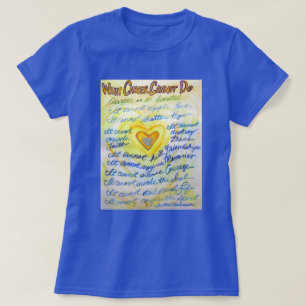 Wat kanker niet kan doen Aangepaste Shirten voor g T-shirt