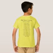 Wat kanker niet kan doen, aangepaste T-shirts voor (Achterkant volledig)