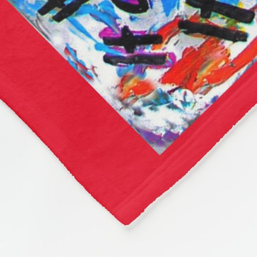 Wat kanker niet kan doen, engel chemo fleece (Hoek)