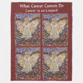 Wat kanker niet kan doen, engel chemo fleece (Voorkant)